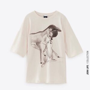 Zara x Disney Bambi Thumper T-shirt
